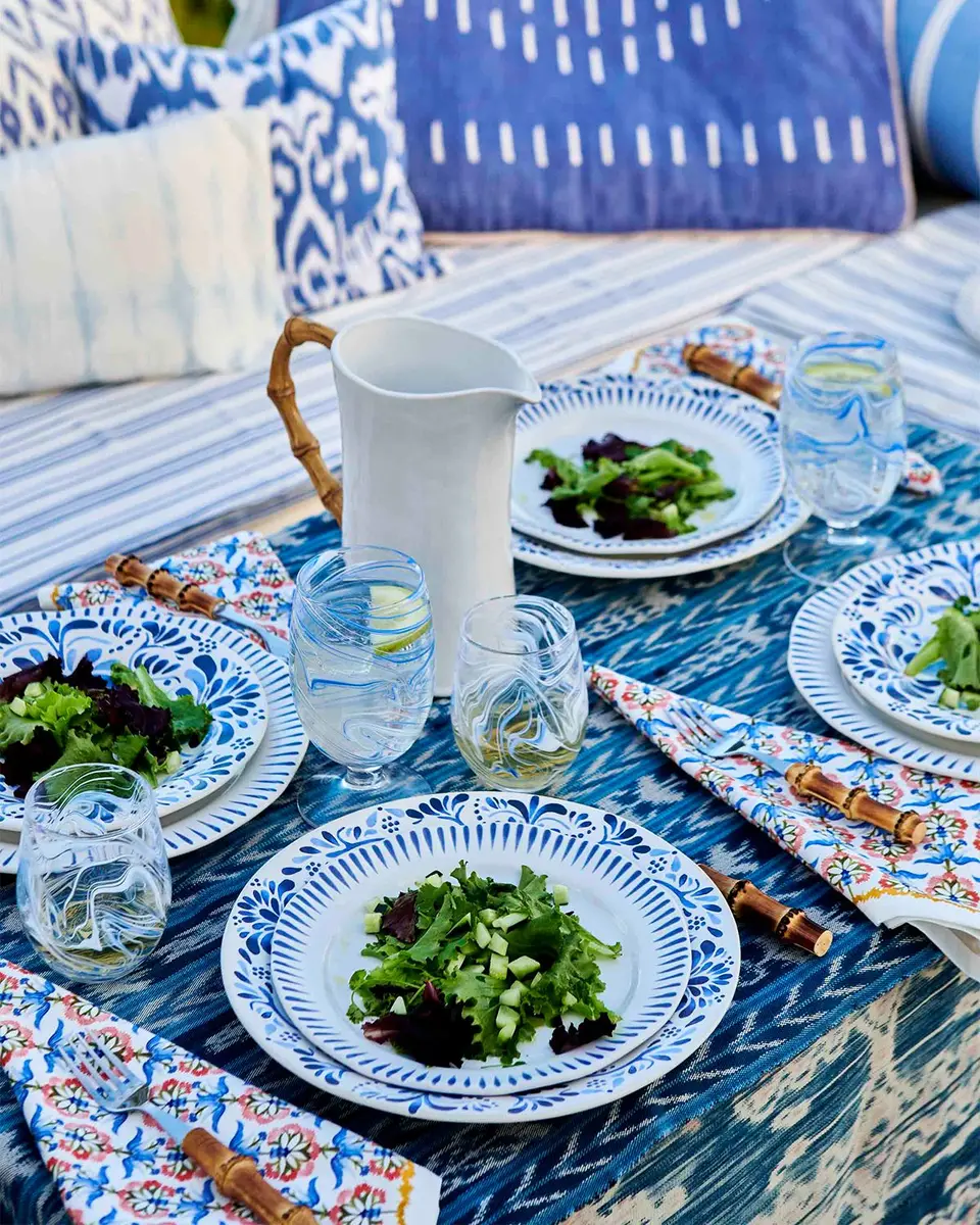 Juliska Iberian Dinner Plate - Indigo | Thumbnail 4 Juliska Iberian Dinner Plate - Indigo | Thumbnail 4