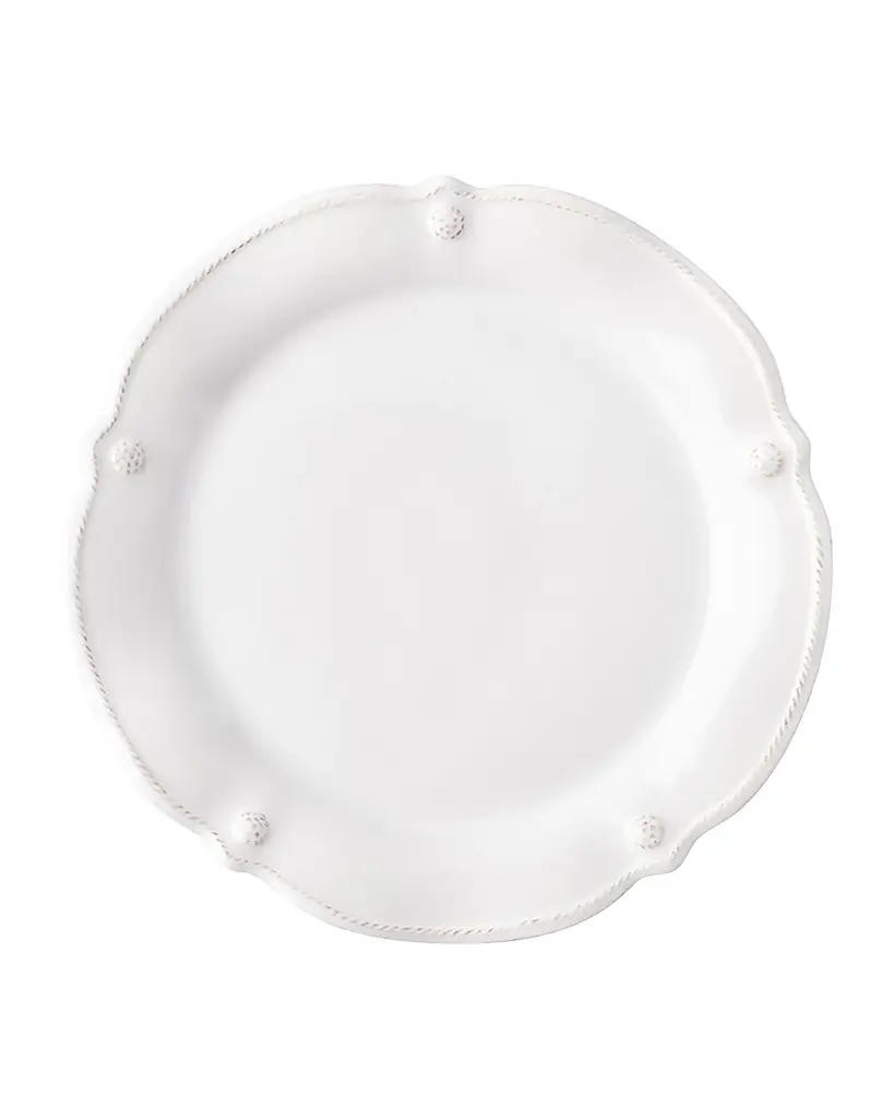 Juliska Berry & Thread Flared Dessert/Salad Plate - Whitewash