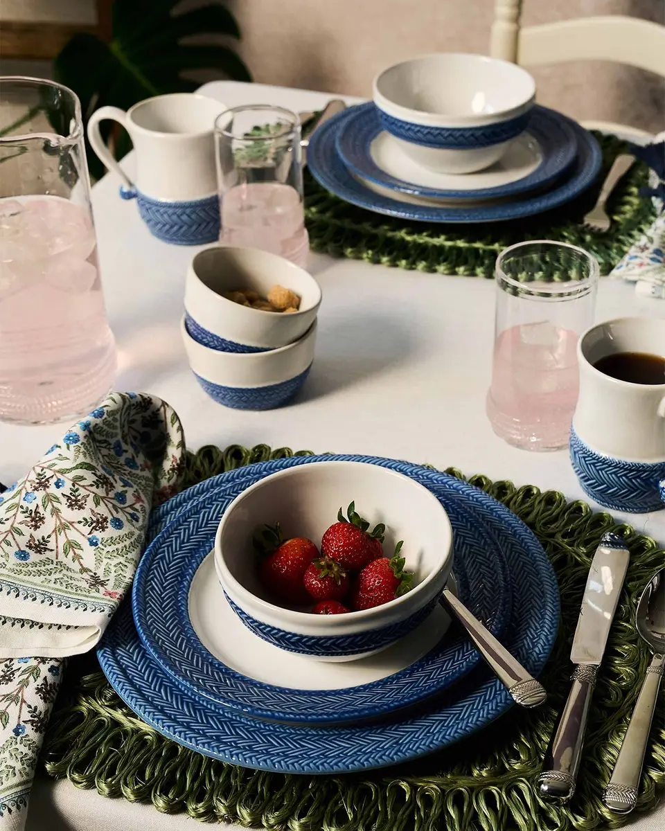Juliska Le Panier 12" Serving Bowl - Delft Blue | Thumbnail 2