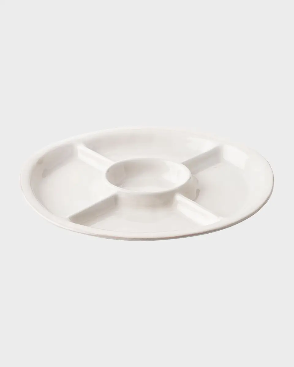 Juliska Puro 15" Crudite Platter - Whitewash | Thumbnail 2