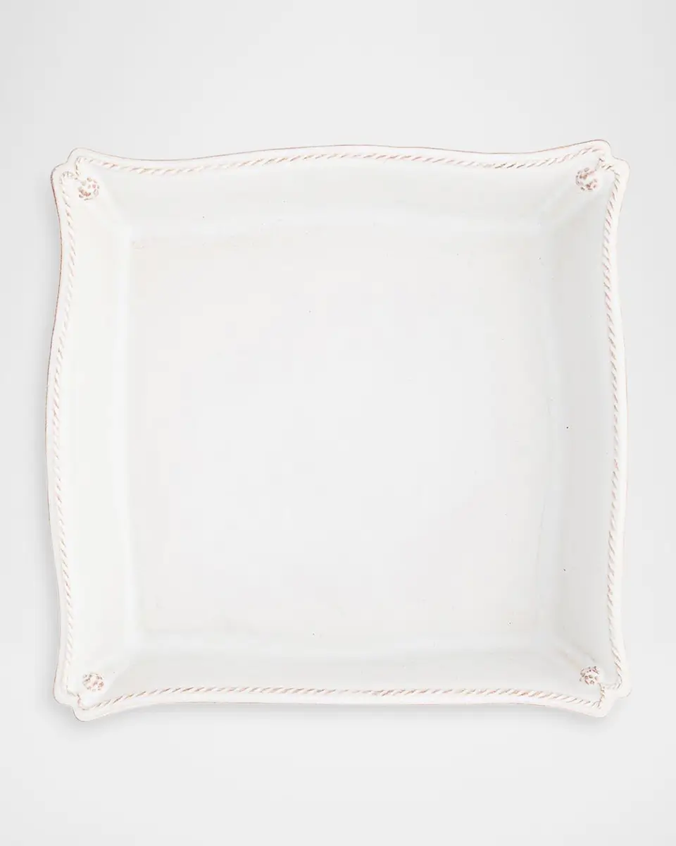 Juliska Berry & Thread Matzoh Plate - Whitewash | Thumbnail 2 Juliska Berry & Thread Matzoh Plate - Whitewash | Thumbnail 2