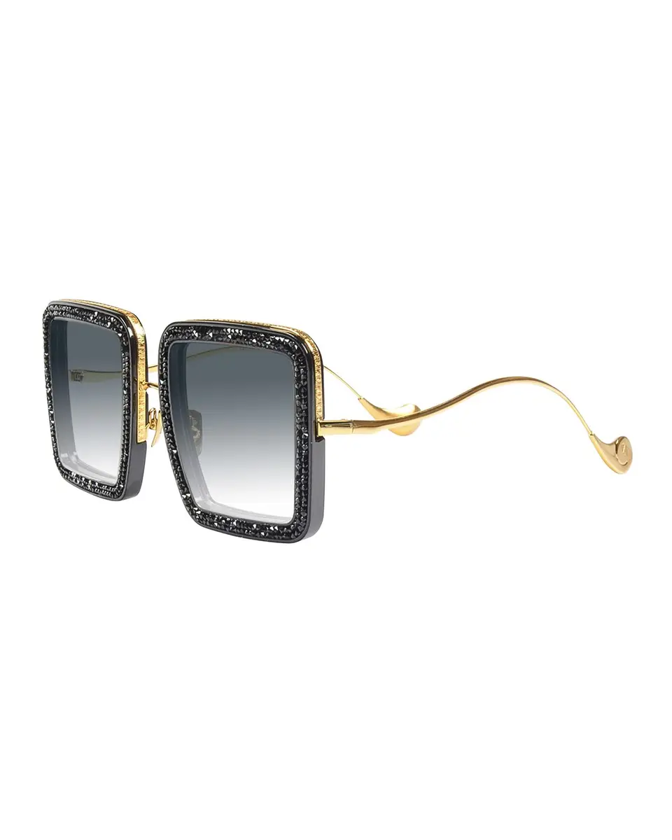Anna-Karin Karlsson Beaming Sky Swarovski Square Acetate Sunglasses | Thumbnail 2 Anna-Karin Karlsson Beaming Sky Swarovski Square Acetate Sunglasses | Thumbnail 2
