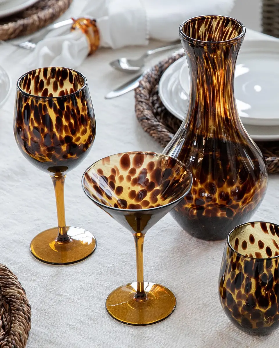 Juliska Puro Tortoiseshell Martini Glass | Thumbnail 2