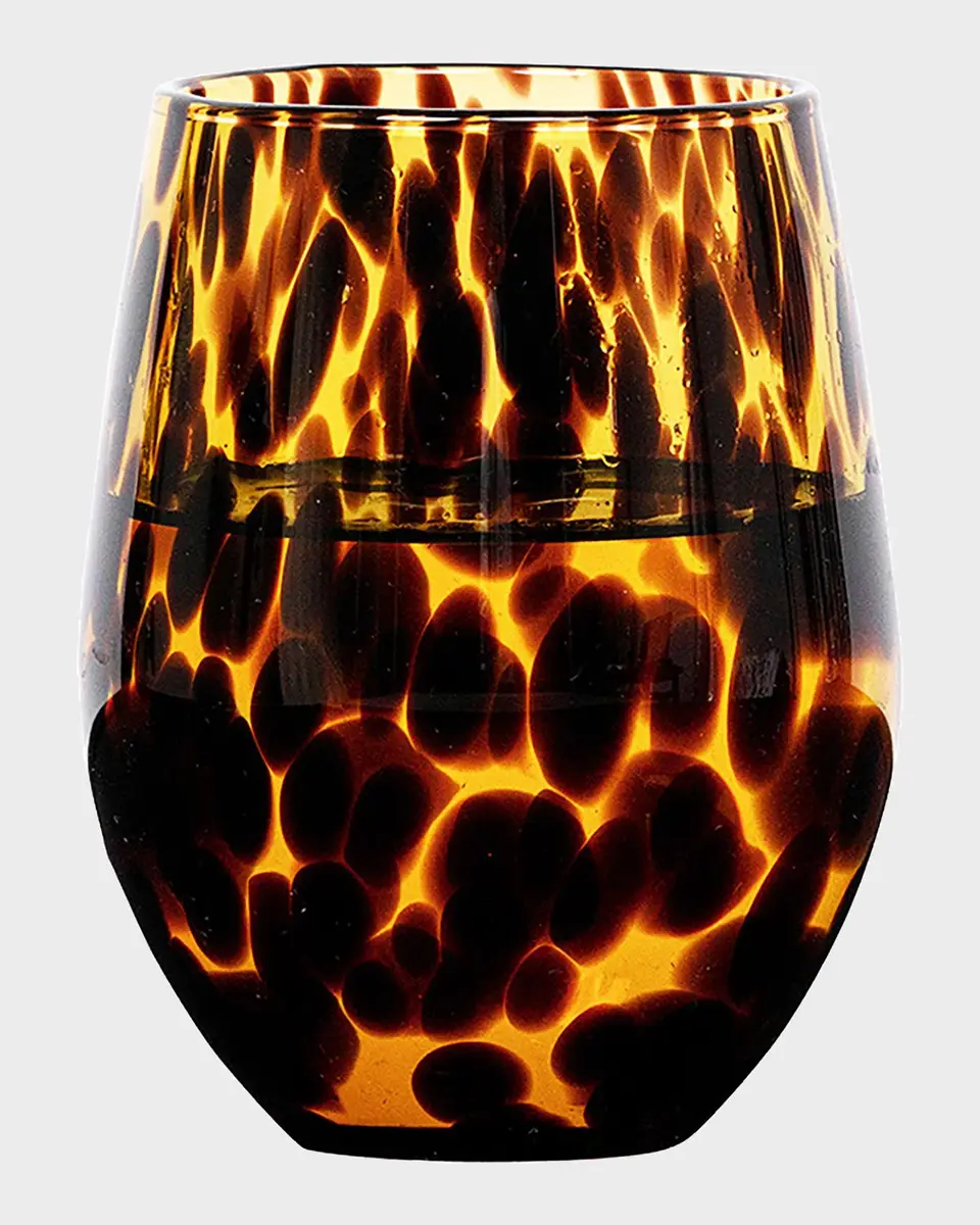 Juliska Puro Tortoiseshell Stemless Wine Glass, 15 oz. | Thumbnail 2 Juliska Puro Tortoiseshell Stemless Wine Glass, 15 oz. | Thumbnail 2