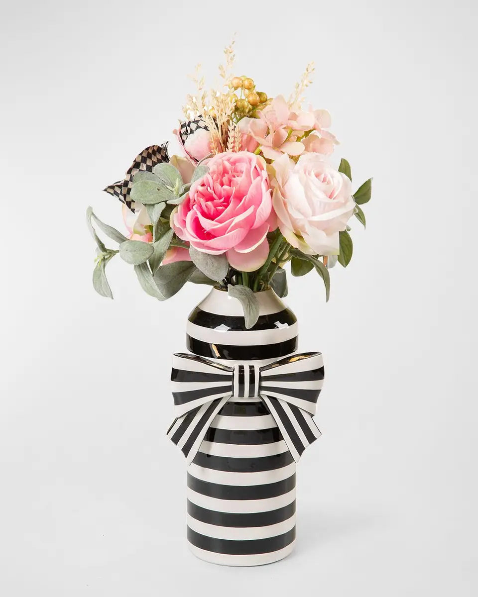 MacKenzie-Childs Courtly Bow Vase | Thumbnail 2