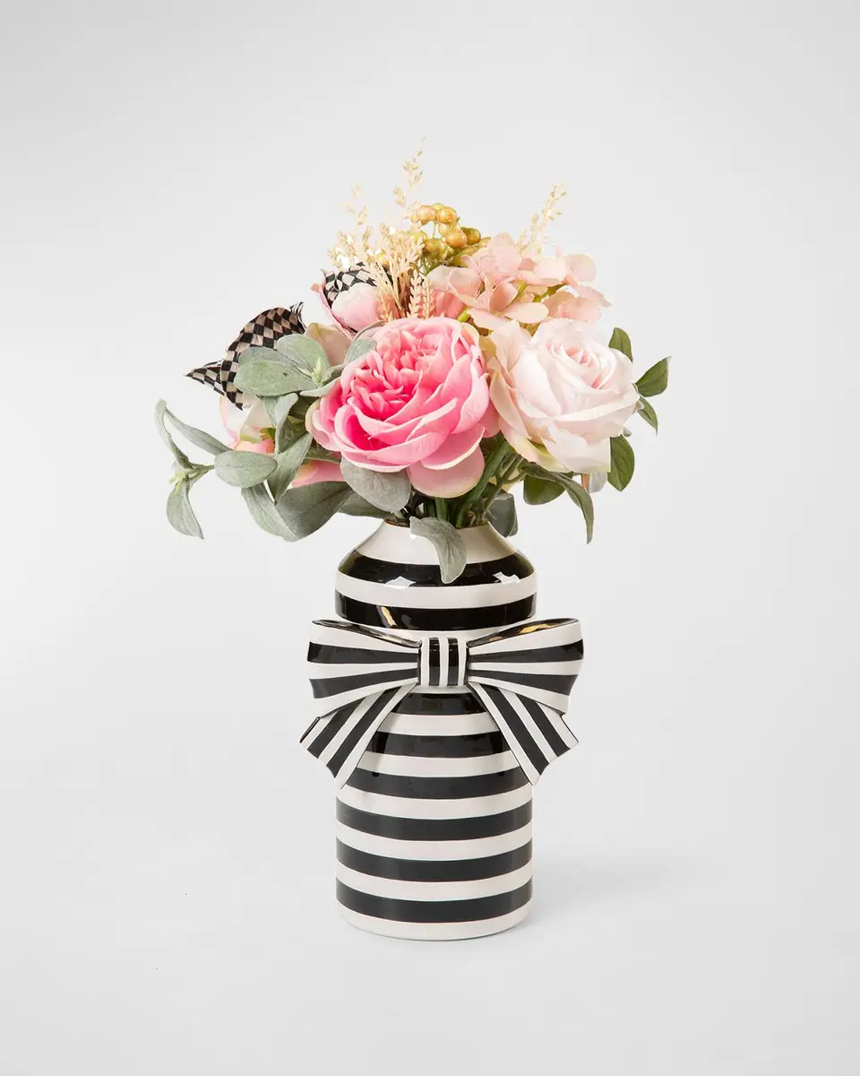 MacKenzie-Childs Courtly Bow Vase | Thumbnail 4