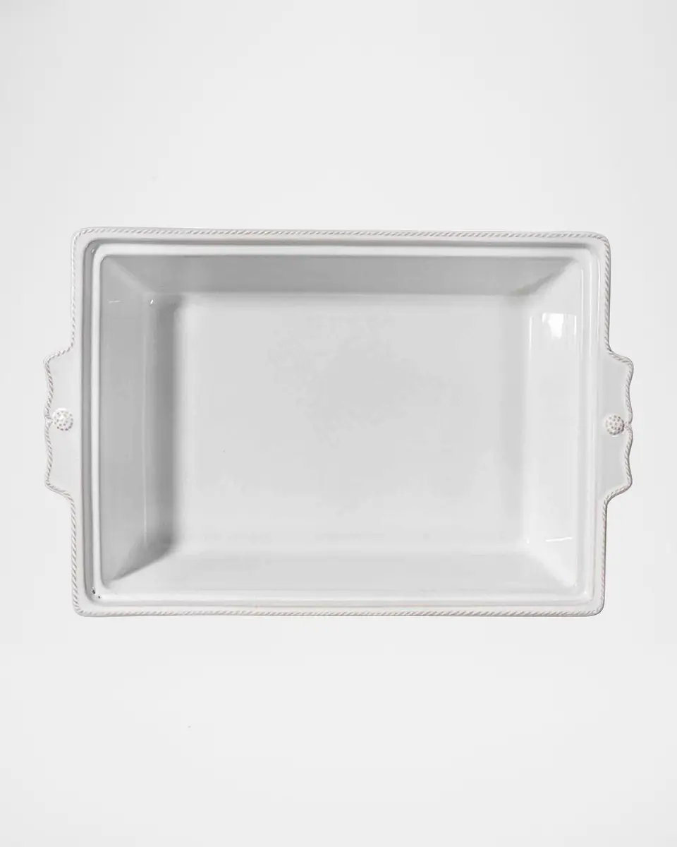 Juliska Berry & Thread Whitewash Lidded 13" Rectangular Baker, 3 Quarts | Thumbnail 4 Juliska Berry & Thread Whitewash Lidded 13" Rectangular Baker, 3 Quarts | Thumbnail 4