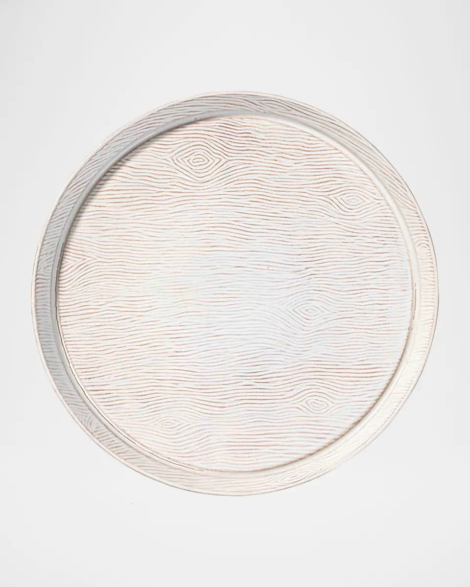 Juliska Blenheim Oak Whitewash Cake Pedestal | Thumbnail 2 Juliska Blenheim Oak Whitewash Cake Pedestal | Thumbnail 2