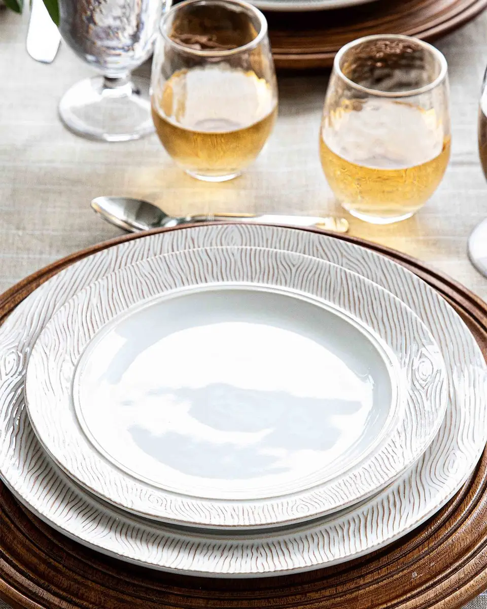 Juliska Blenheim Oak Whitewash Dessert/Salad Plate | Thumbnail 3 Juliska Blenheim Oak Whitewash Dessert/Salad Plate | Thumbnail 3