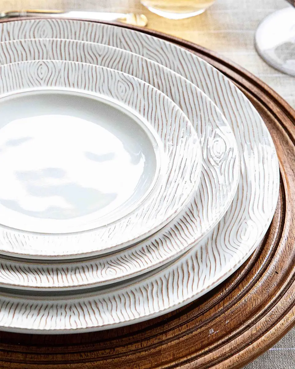 Juliska Blenheim Oak Whitewash Dessert/Salad Plate | Thumbnail 4 Juliska Blenheim Oak Whitewash Dessert/Salad Plate | Thumbnail 4