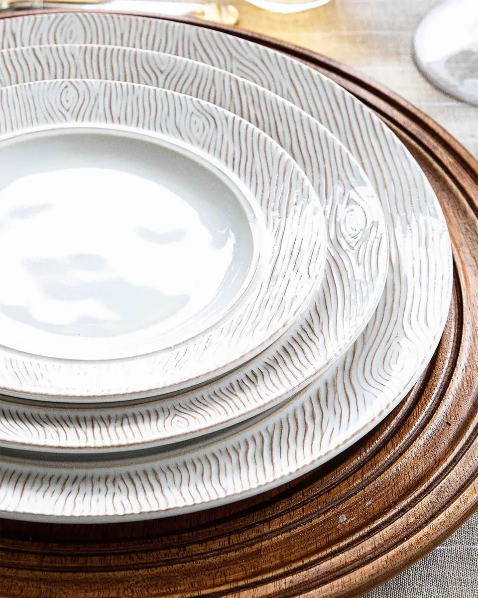 Juliska Blenheim Oak Whitewash Dinner Plate | Thumbnail 4