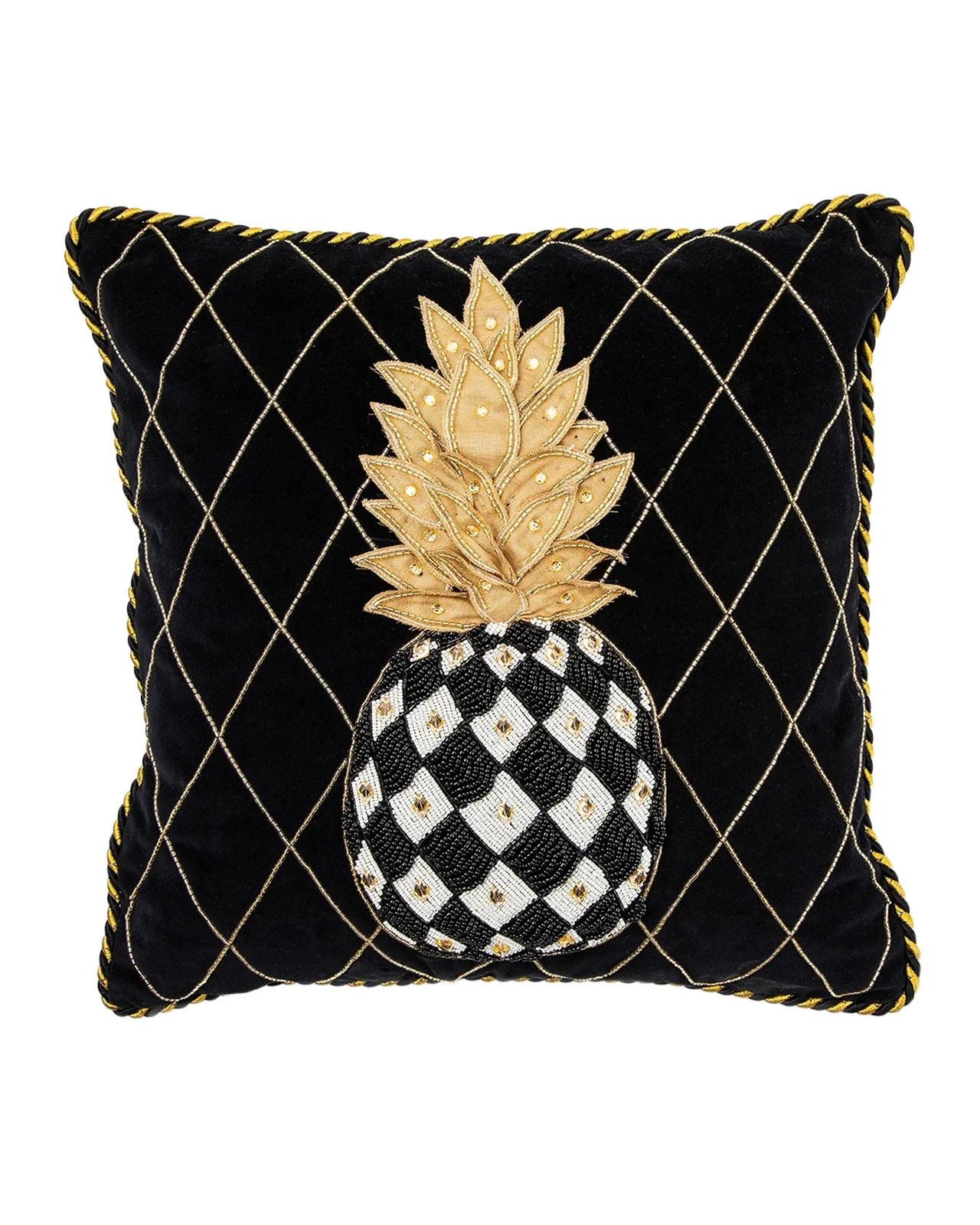 MacKenzie-Childs Pineapple Pillow