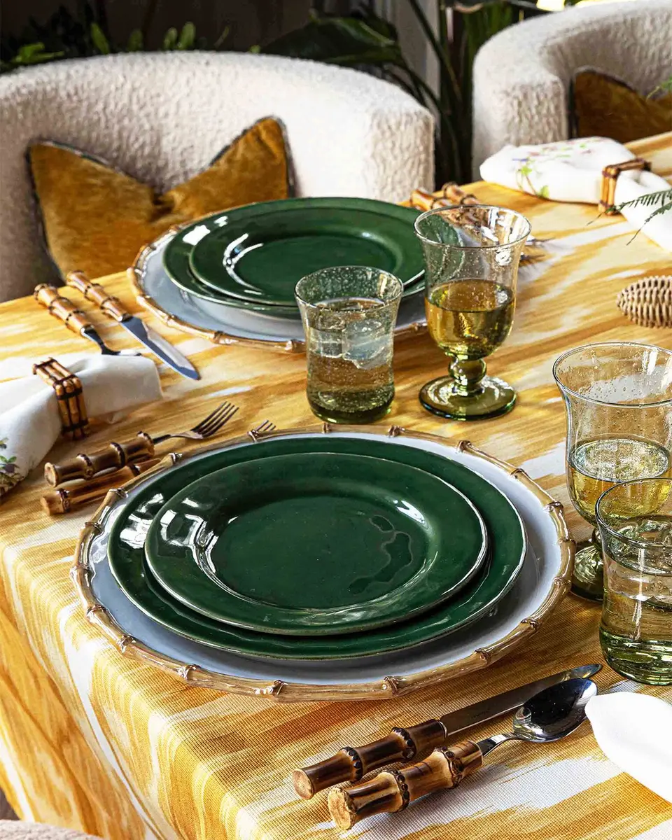 Juliska Puro Basil 4-Piece Place Setting | Thumbnail 8 Juliska Puro Basil 4-Piece Place Setting | Thumbnail 8