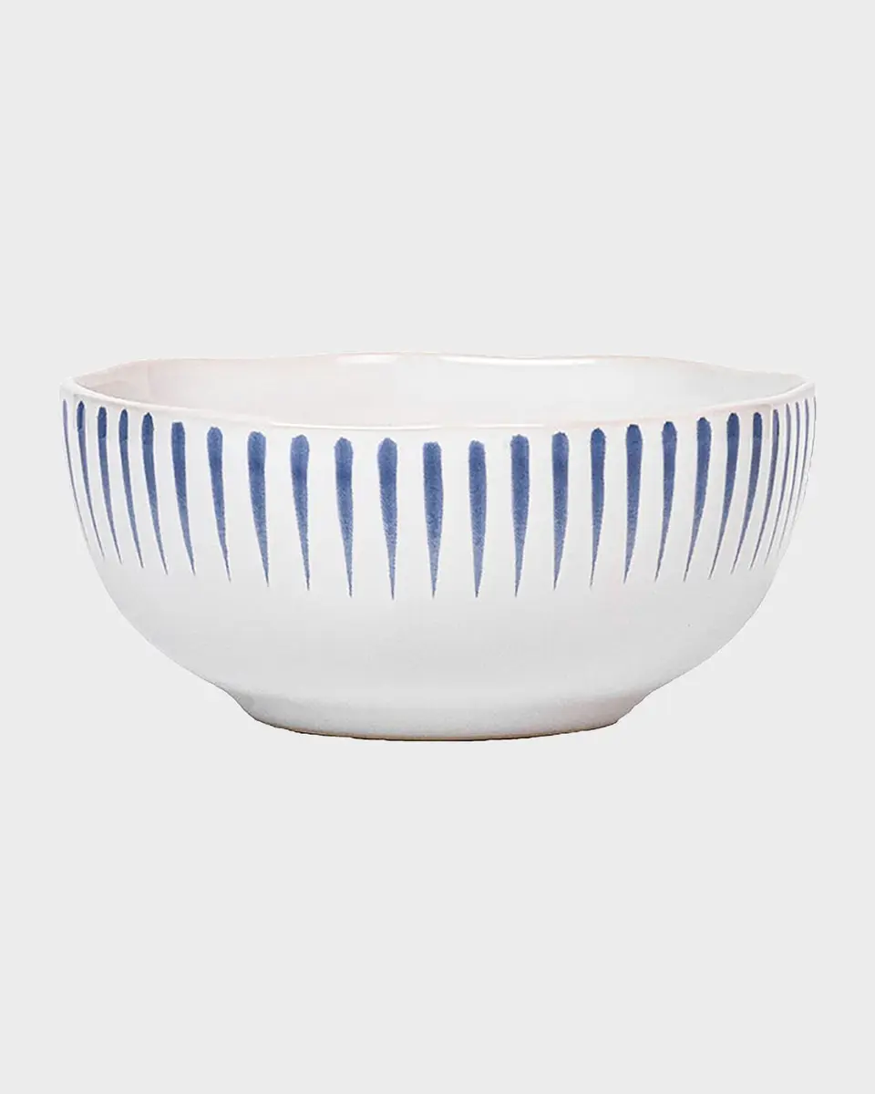 Juliska Sitio Stripe Delft Blue 16-Piece Dinnerware Set | Thumbnail 6