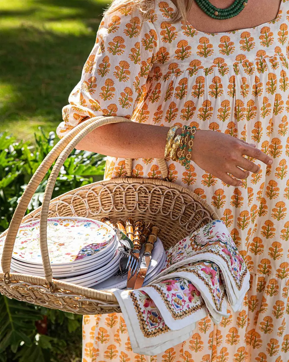 Juliska Provence Rattan Gathering Basket | Thumbnail 4
