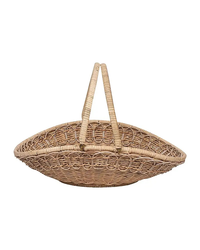 Juliska Provence Rattan Gathering Basket