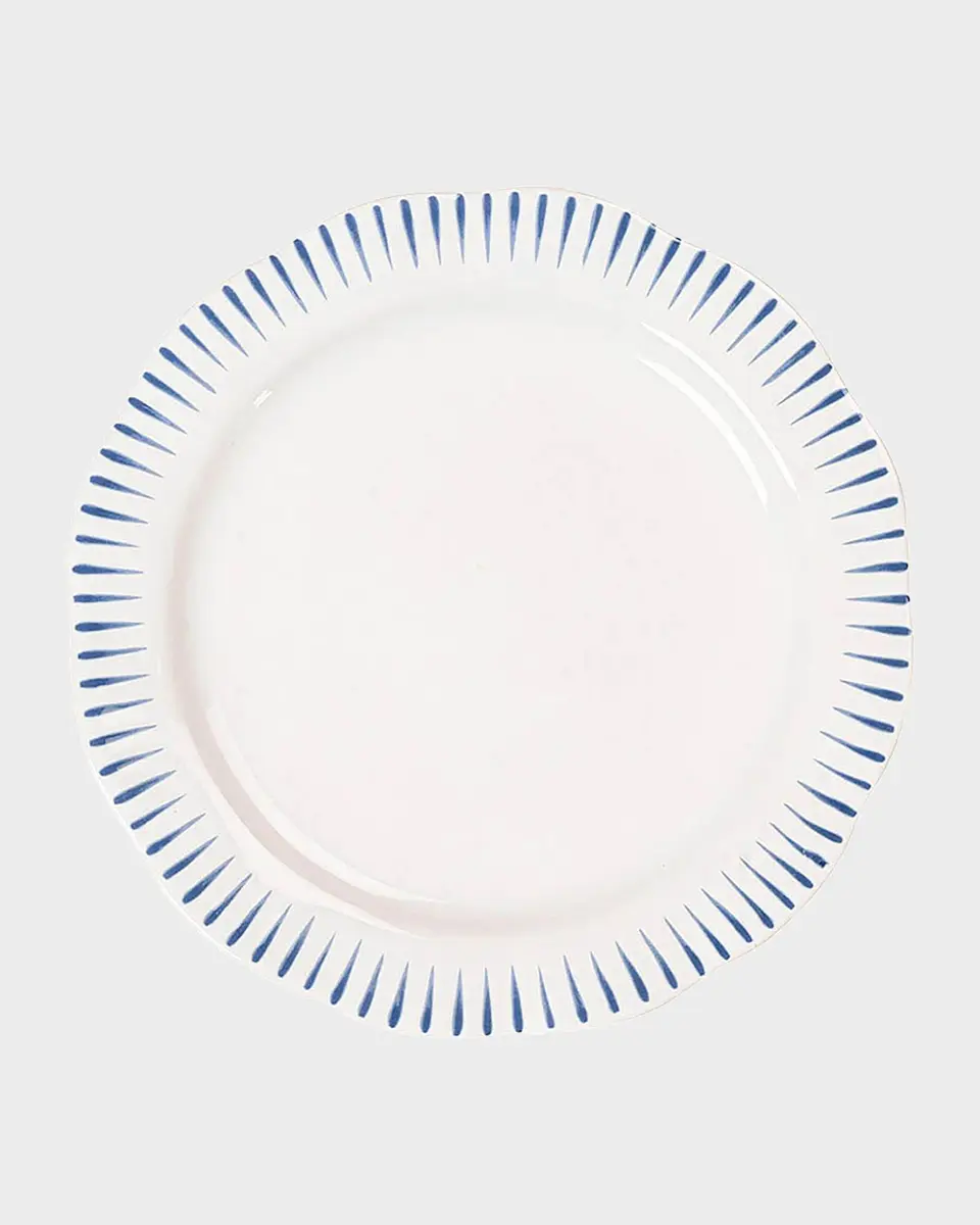 Juliska Sitio Stripe Delft Blue 4-Piece Place Setting | Thumbnail 4 Juliska Sitio Stripe Delft Blue 4-Piece Place Setting | Thumbnail 4