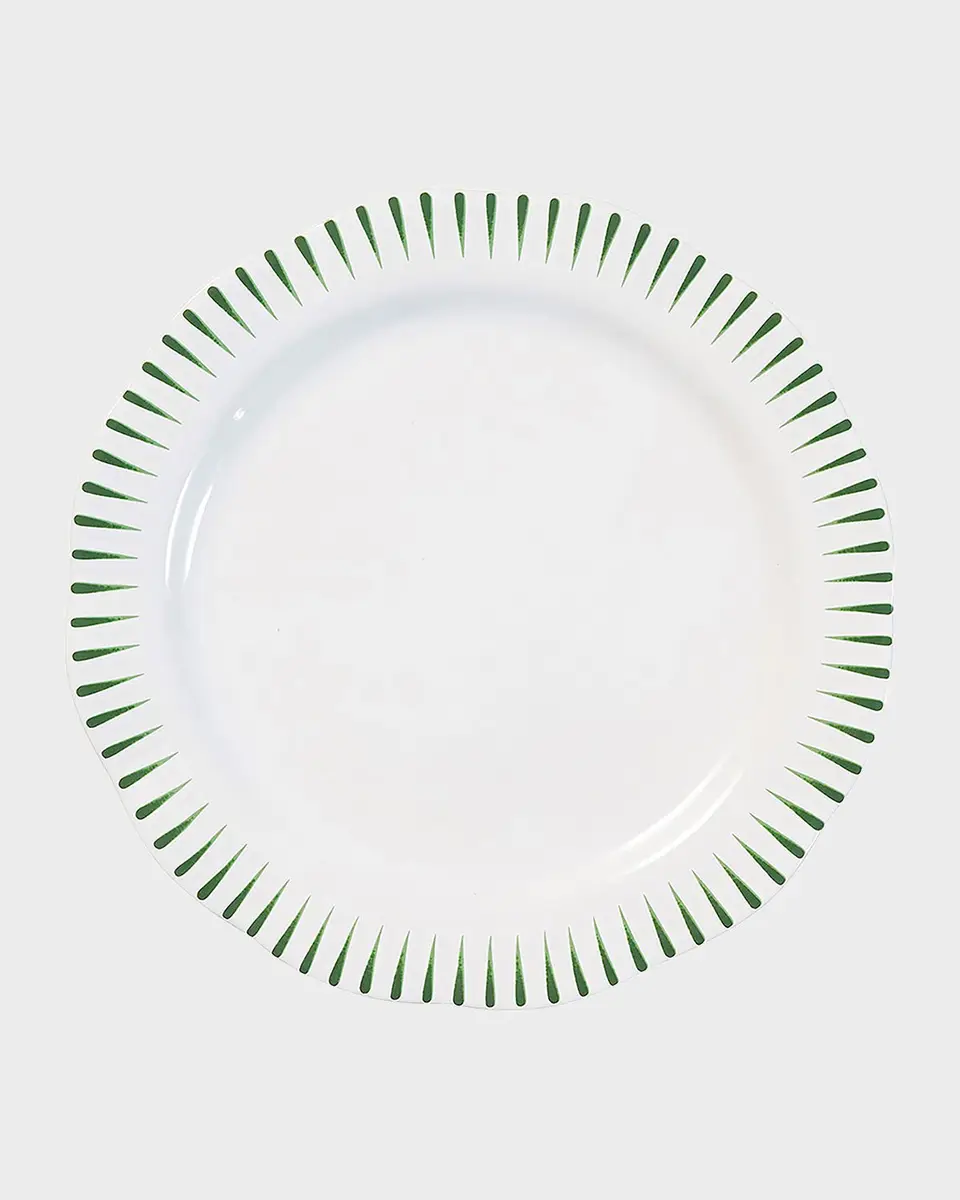 Juliska Sitio Stripe Basil 16-Piece Dinnerware Set | Thumbnail 3