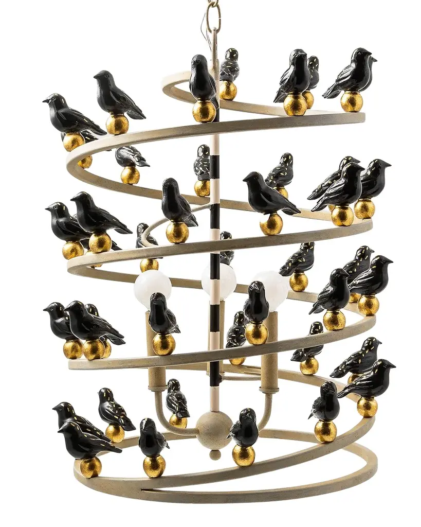 MacKenzie-Childs Birdy Chandelier