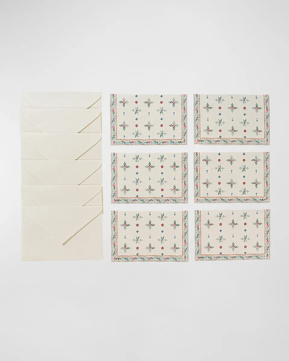 Juliska Heidi Note Cards, Set of 6 | Thumbnail 3