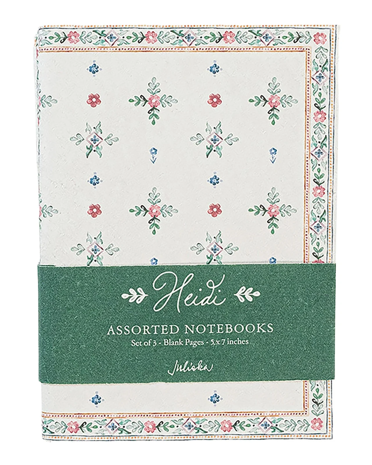 Juliska Heidi Assorted Journals, Set of 3