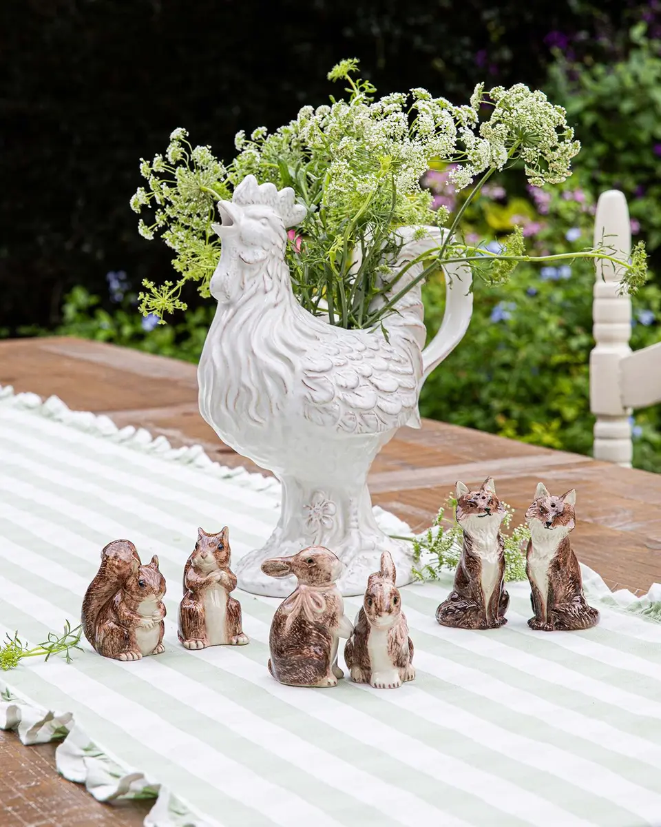 Juliska Clever Creatures Squirrel Zelda and Scott Salt & Pepper Set | Thumbnail 4