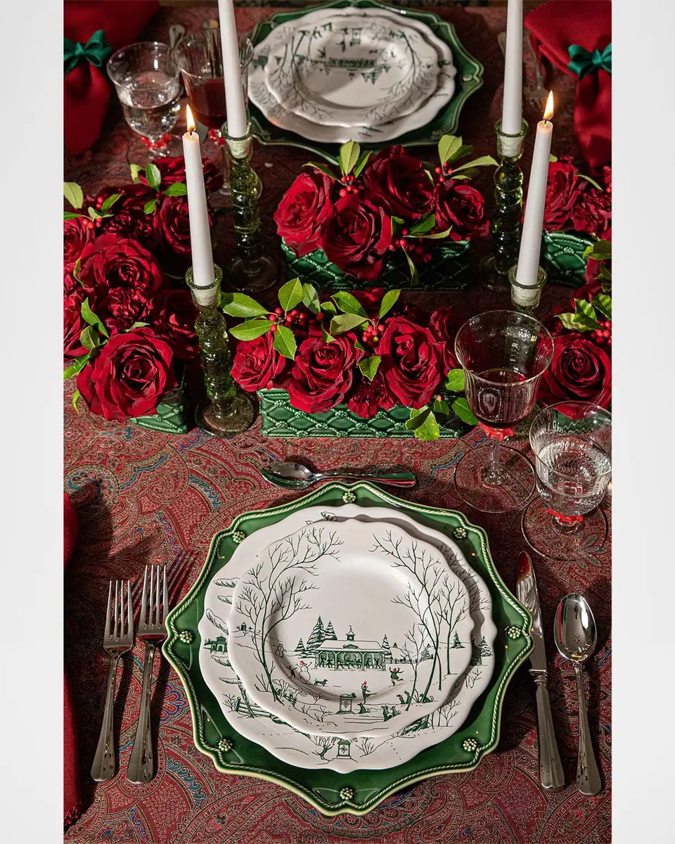 Juliska Country Estate Winter Frolic Dessert/Salad Plate, Evergreen | Thumbnail 3 Juliska Country Estate Winter Frolic Dessert/Salad Plate, Evergreen | Thumbnail 3