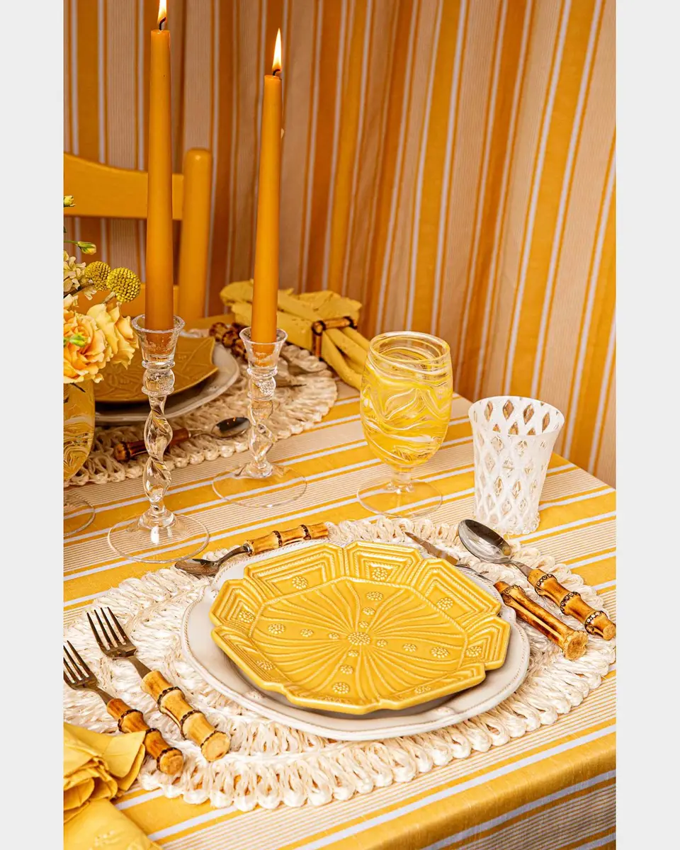 Juliska Jardins Du Monde Assorted Dessert/Salad Plates, Set of 4 | Thumbnail 4