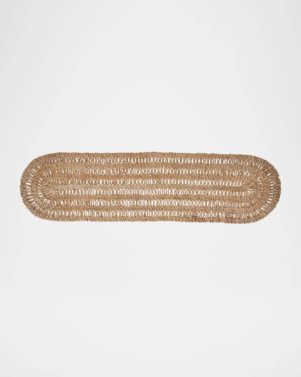 Juliska Straw Loop Table Runner, 16" x 60" | Thumbnail 3 Juliska Straw Loop Table Runner, 16" x 60" | Thumbnail 3