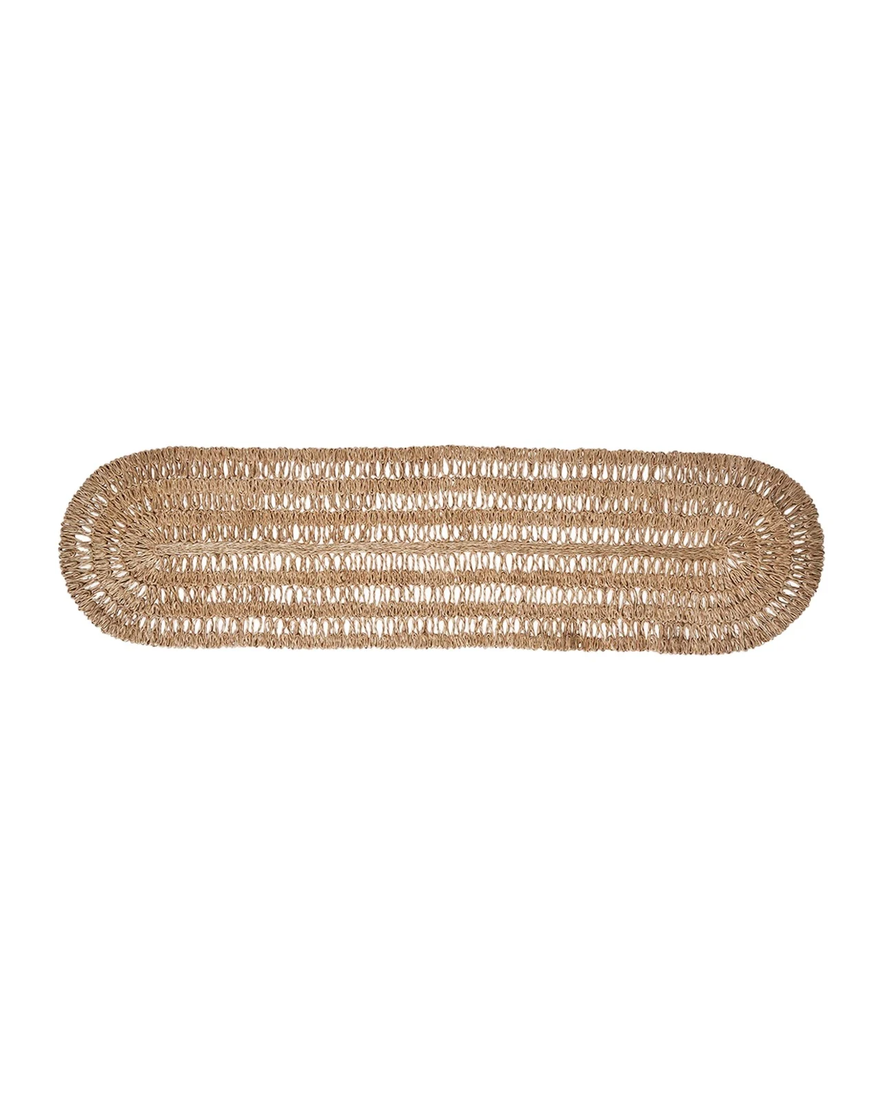 Juliska Straw Loop Table Runner, 16" x 60"