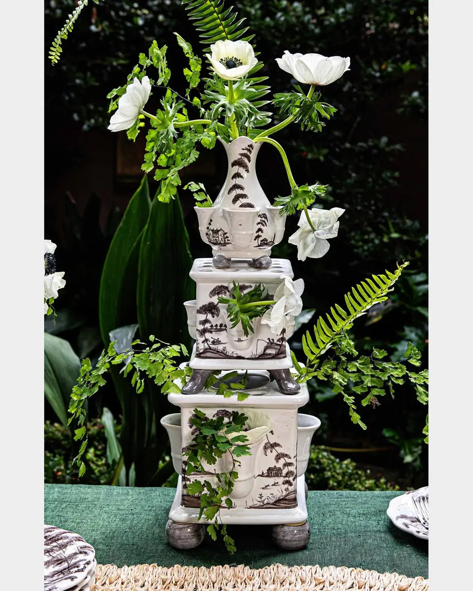Juliska Country Estate 3-Piece Tulipiere Tower Set | Thumbnail 4 Juliska Country Estate 3-Piece Tulipiere Tower Set | Thumbnail 4