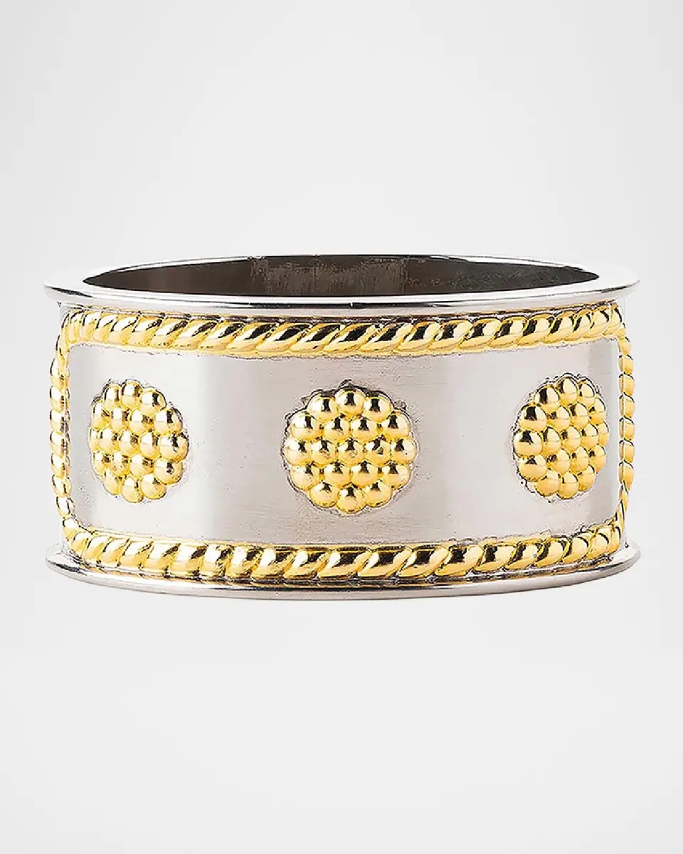 Juliska Berry & Thread Silver/Gold Napkin Ring, Set of 4 | Thumbnail 3 Juliska Berry & Thread Silver/Gold Napkin Ring, Set of 4 | Thumbnail 3