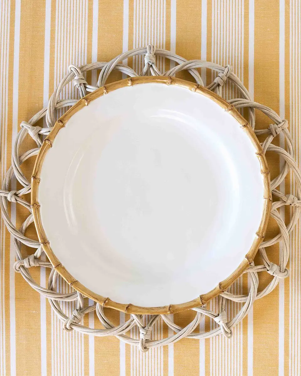 Juliska Provence Rattan Whitewash Placemats, Set of 4 | Thumbnail 4 Juliska Provence Rattan Whitewash Placemats, Set of 4 | Thumbnail 4
