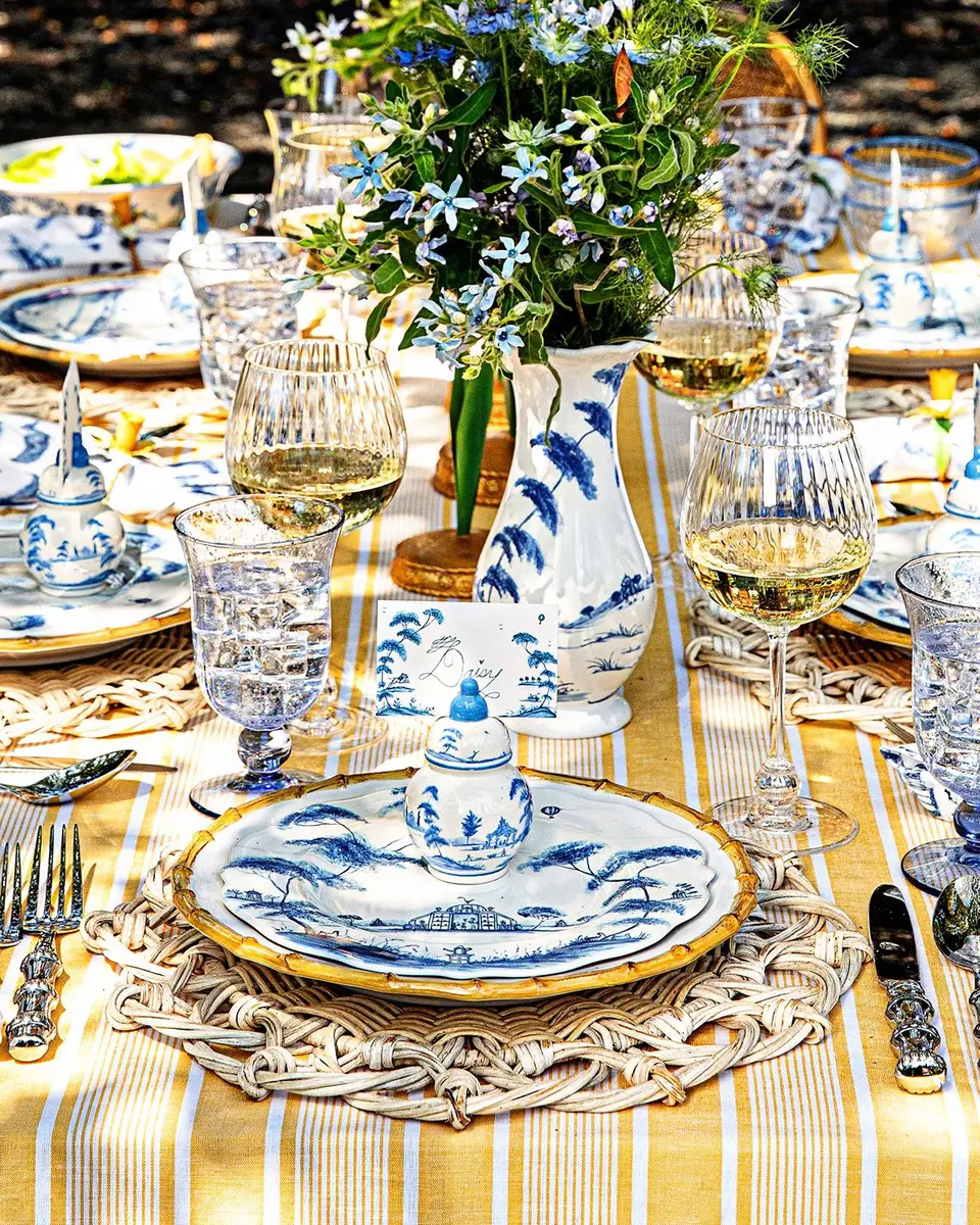 Juliska Provence Rattan Whitewash Placemats, Set of 4 | Thumbnail 5 Juliska Provence Rattan Whitewash Placemats, Set of 4 | Thumbnail 5