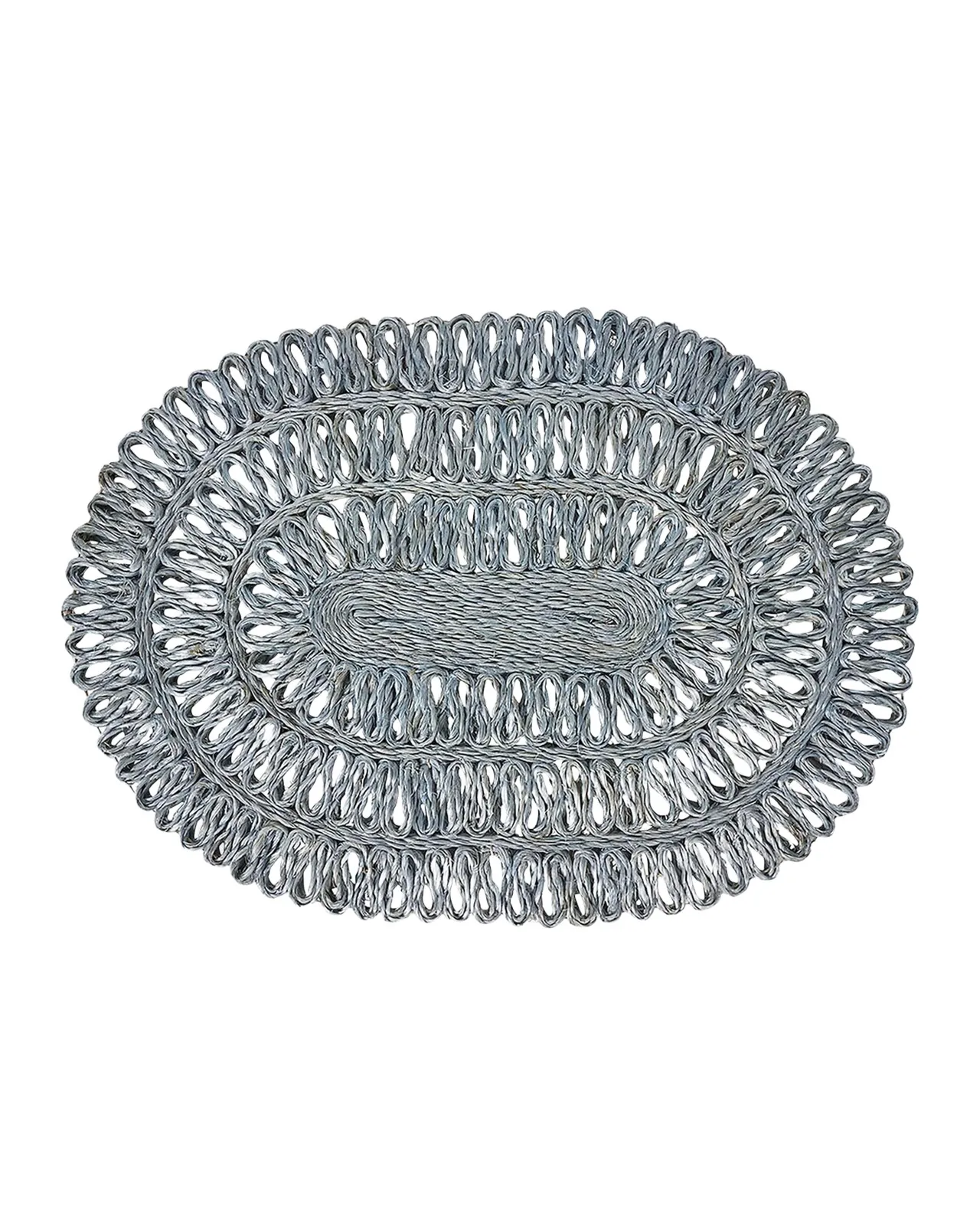 Juliska Straw Loop Oval Placemat