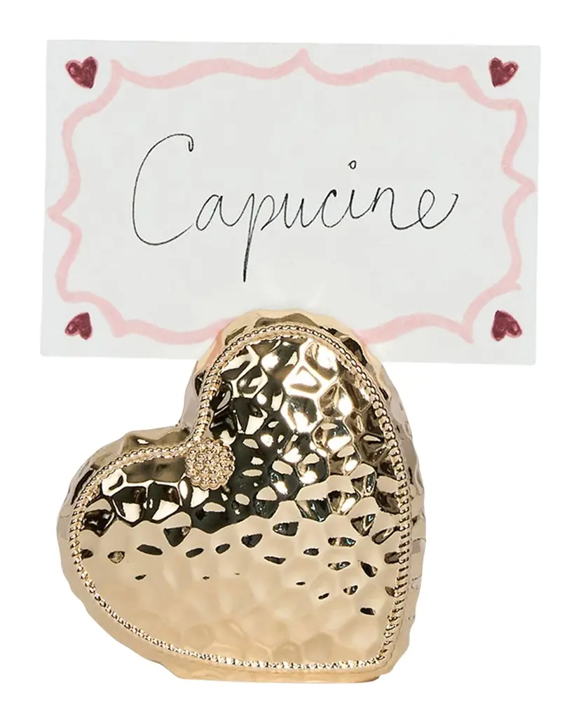 Juliska Berry & Thread Heart Place Card Holders, Set of 4