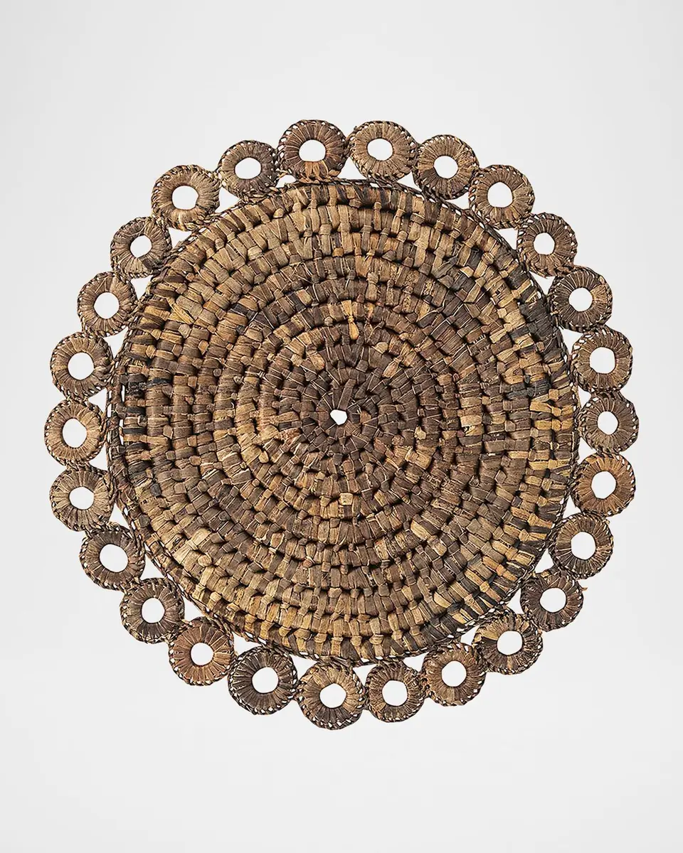 Juliska Rustic Ring Natural Placemats, Set of 4 | Thumbnail 2 Juliska Rustic Ring Natural Placemats, Set of 4 | Thumbnail 2