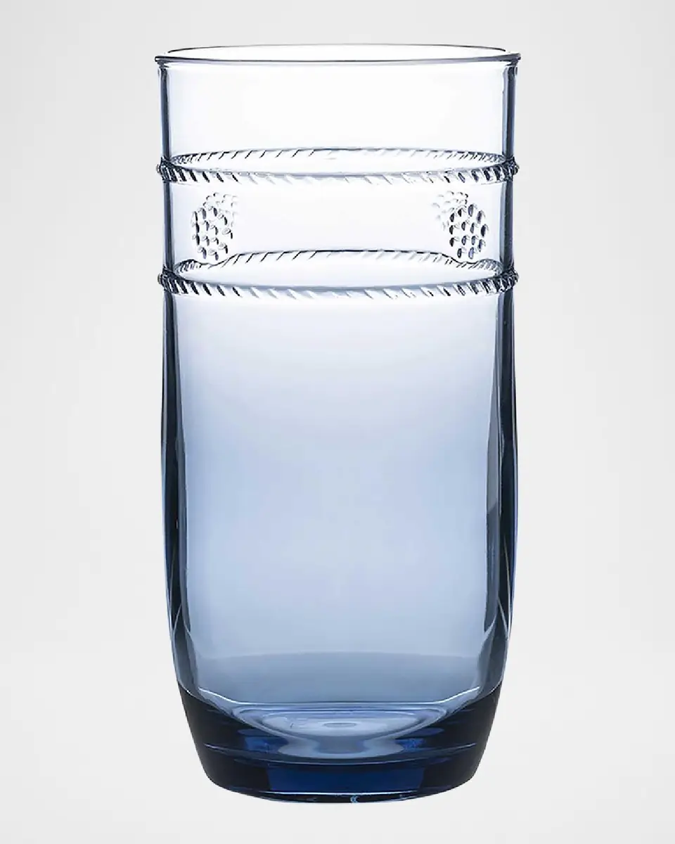 Juliska Isabella Acrylic Large Blue Tumblers, Set of 4 | Thumbnail 2 Juliska Isabella Acrylic Large Blue Tumblers, Set of 4 | Thumbnail 2