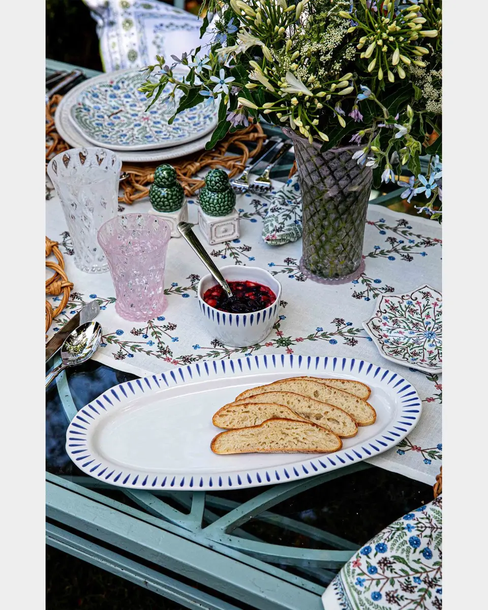 Juliska Sitio Stripe 15" Hostess Tray | Thumbnail 2 Juliska Sitio Stripe 15" Hostess Tray | Thumbnail 2