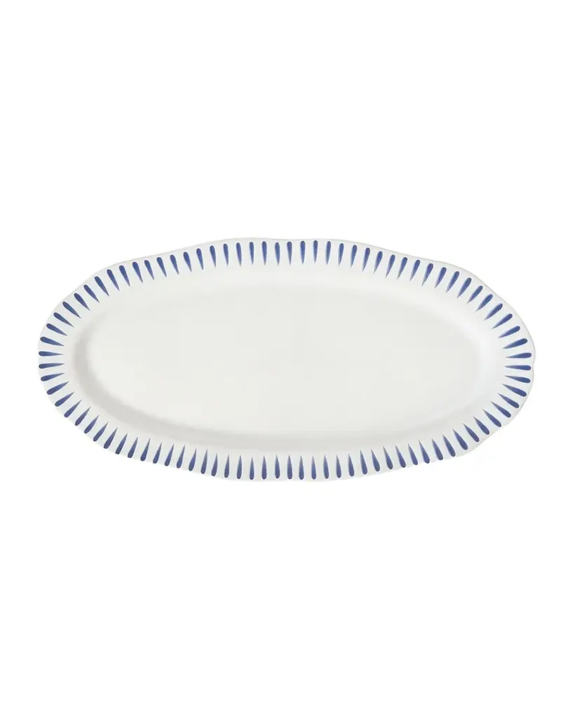 Juliska Sitio Stripe 15" Hostess Tray