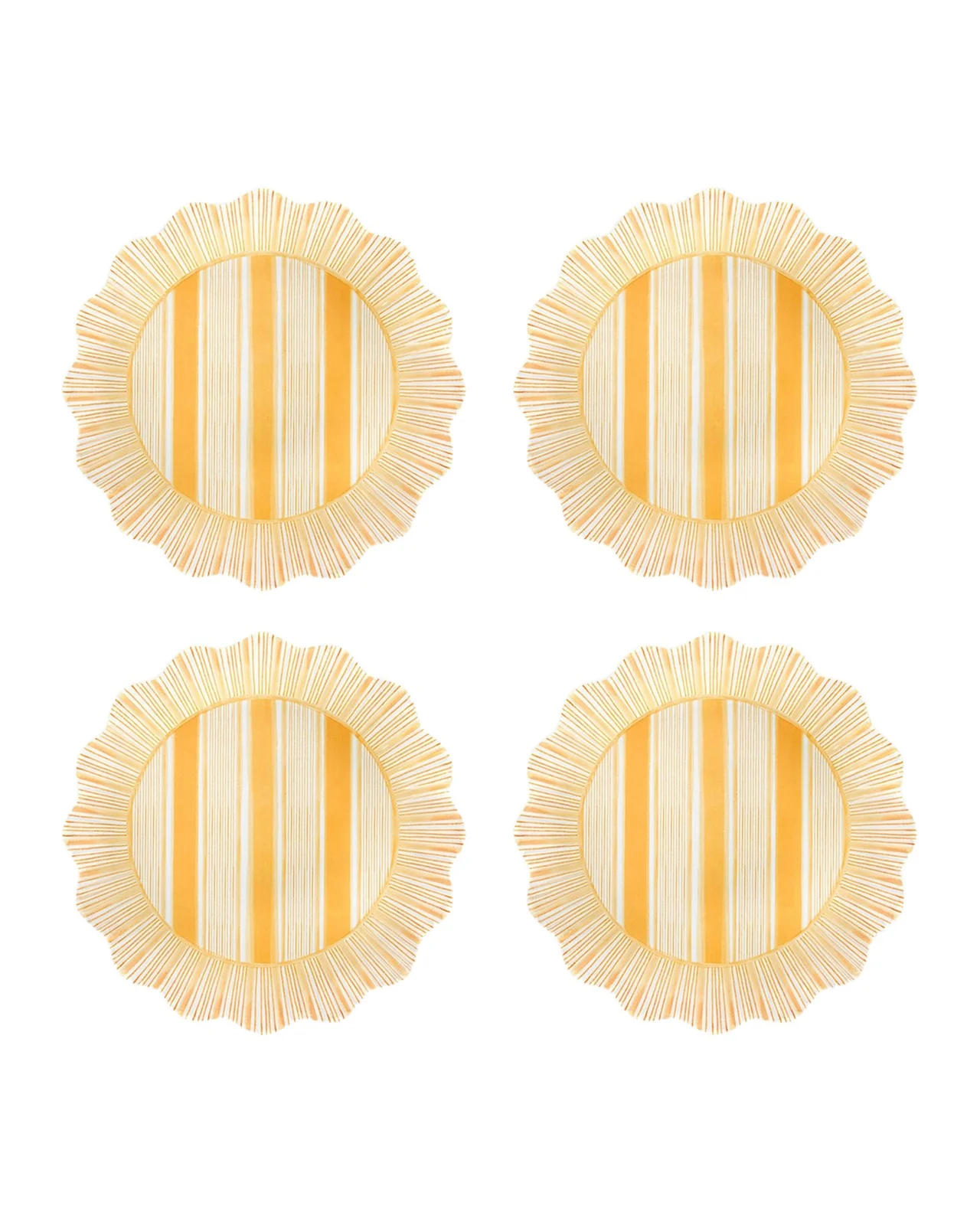 Juliska Cabana Stripe Melamine Dessert/Salad Plates