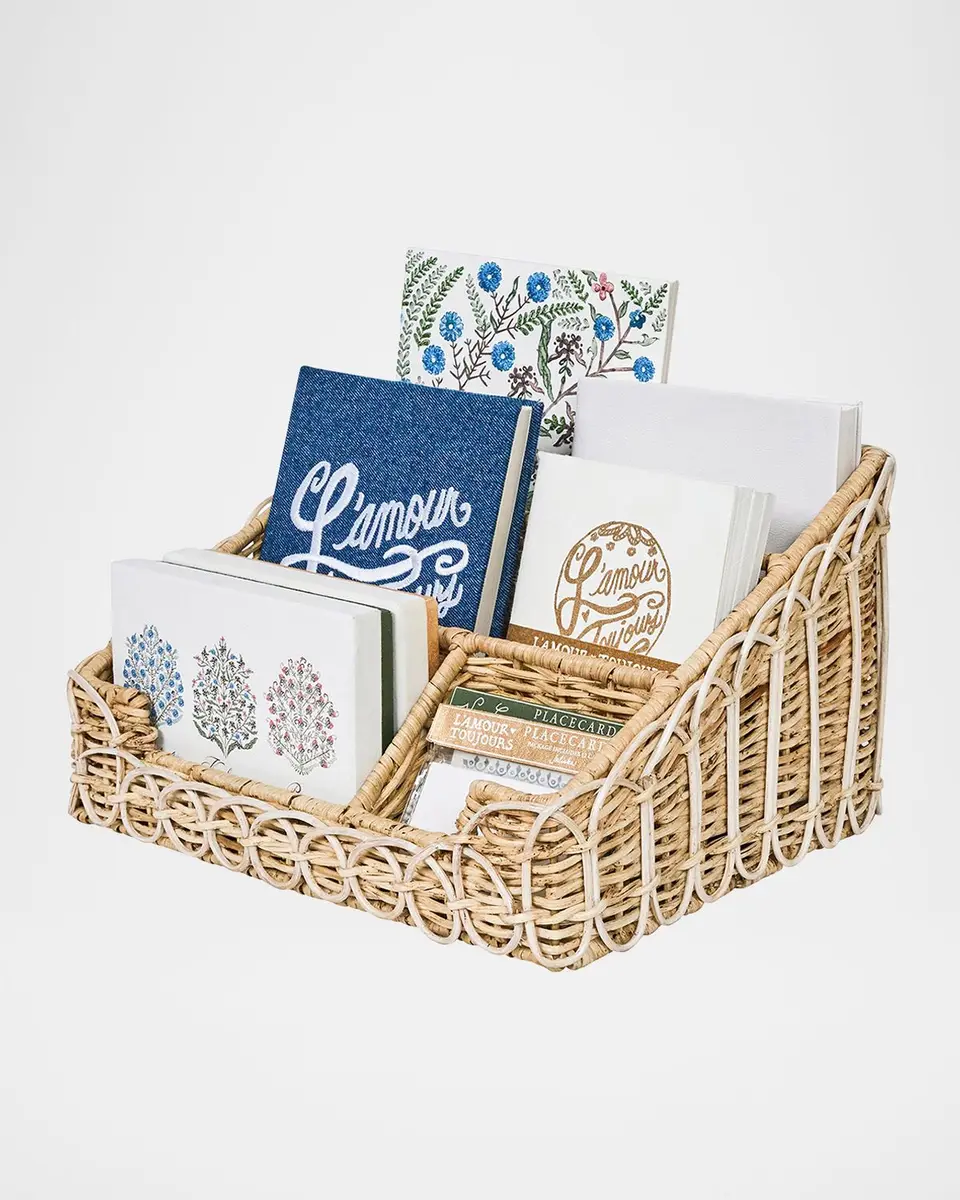 Juliska Provence Rattan Stationary Holder | Thumbnail 2
