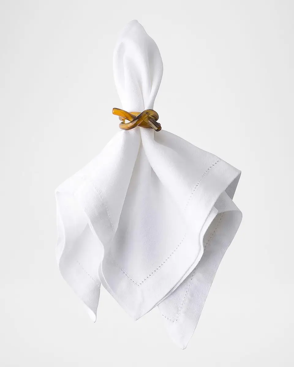 Juliska Tortoise Knot Napkin Rings, Set of 4 | Thumbnail 2 Juliska Tortoise Knot Napkin Rings, Set of 4 | Thumbnail 2