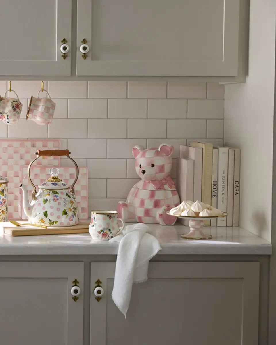 MacKenzie-Childs Rosy Bear Cookie Jar | Thumbnail 3 MacKenzie-Childs Rosy Bear Cookie Jar | Thumbnail 3