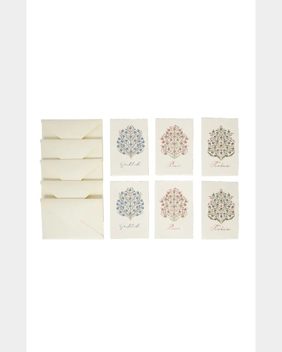 Juliska Villa Seville Assorted Note Cards, Set of 6 | Thumbnail 2 Juliska Villa Seville Assorted Note Cards, Set of 6 | Thumbnail 2
