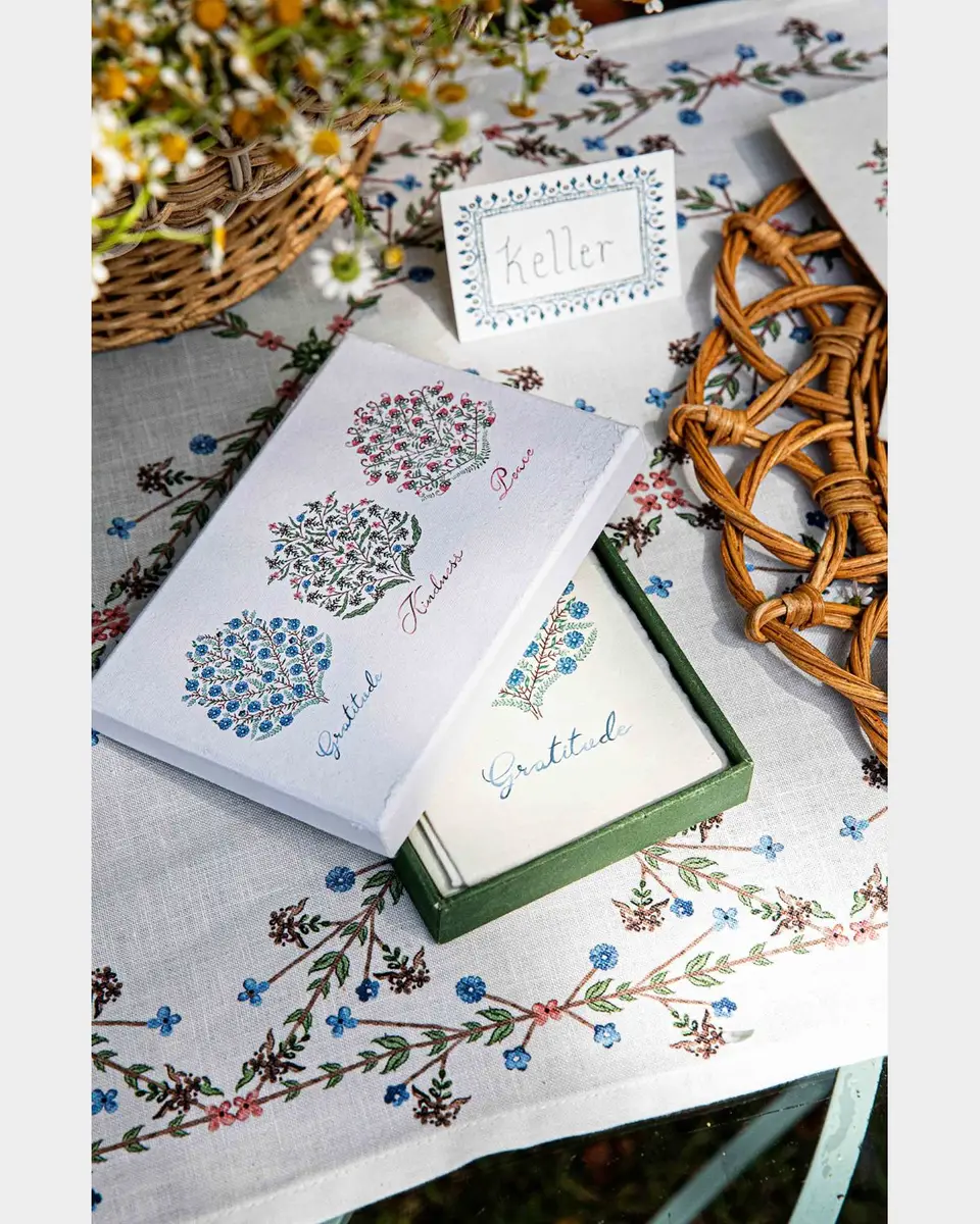 Juliska Villa Seville Assorted Note Cards, Set of 6 | Thumbnail 3 Juliska Villa Seville Assorted Note Cards, Set of 6 | Thumbnail 3