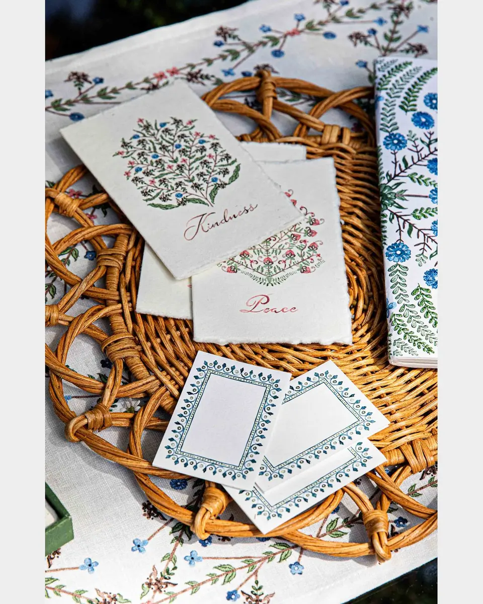 Juliska Villa Seville Place Cards, Set of 12 | Thumbnail 5 Juliska Villa Seville Place Cards, Set of 12 | Thumbnail 5