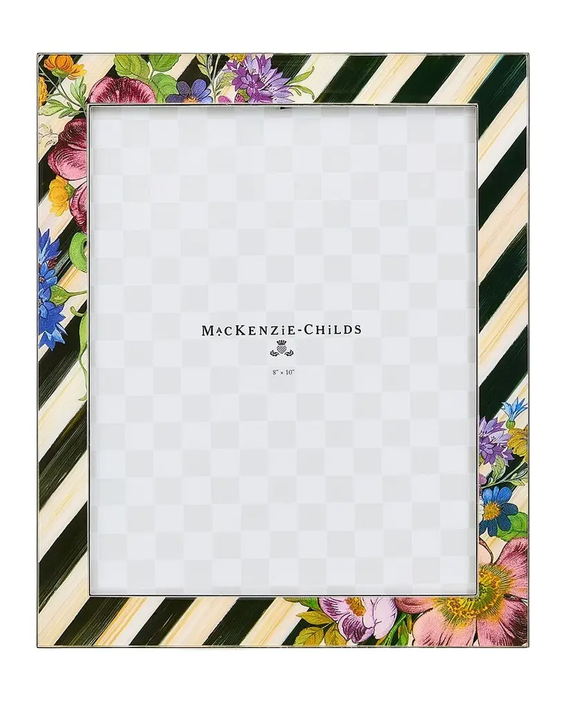 MacKenzie-Childs Flower Market Silver-Plated Frame, 8" x 10"