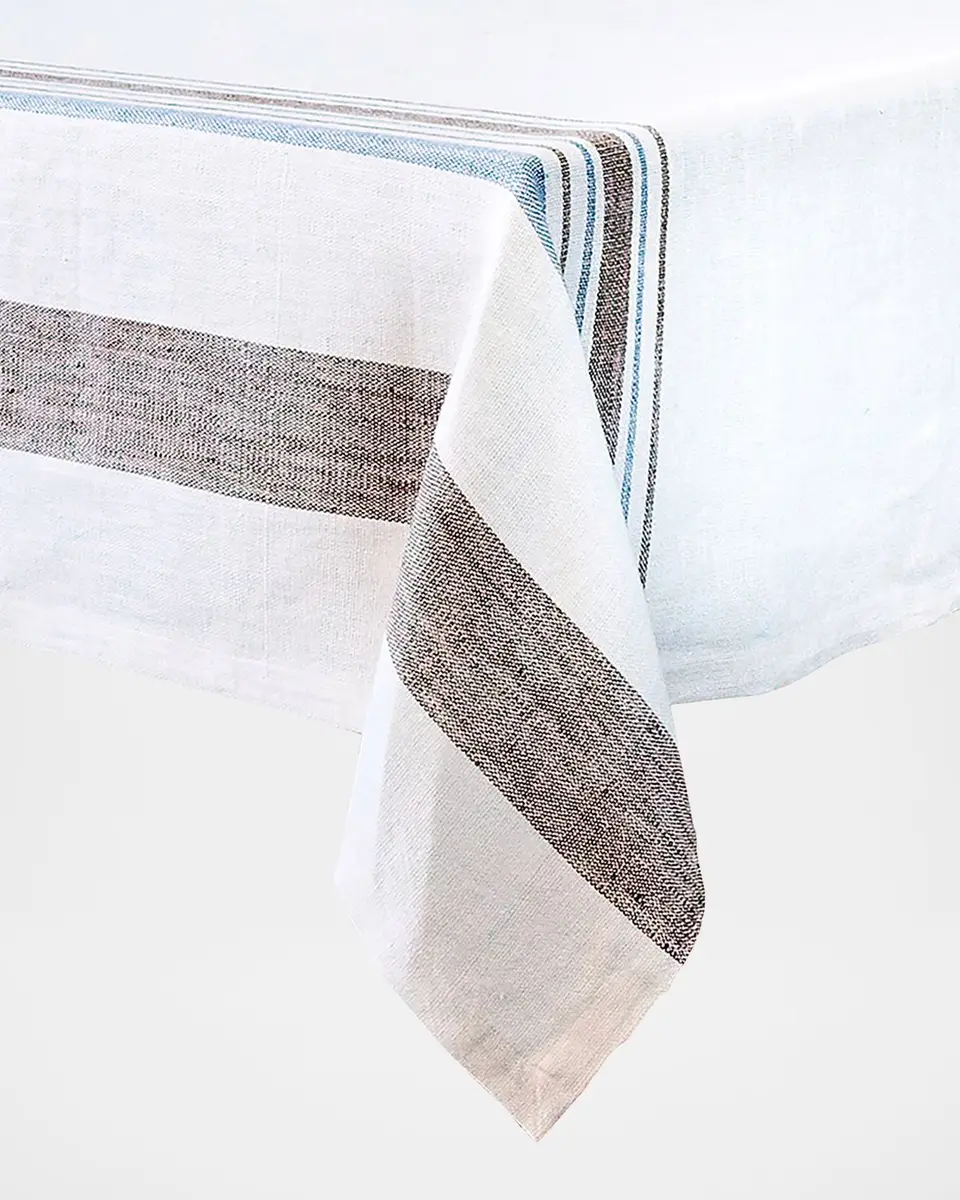 Juliska Danish Stripe Tablecloth, 60" x 120" | Thumbnail 2