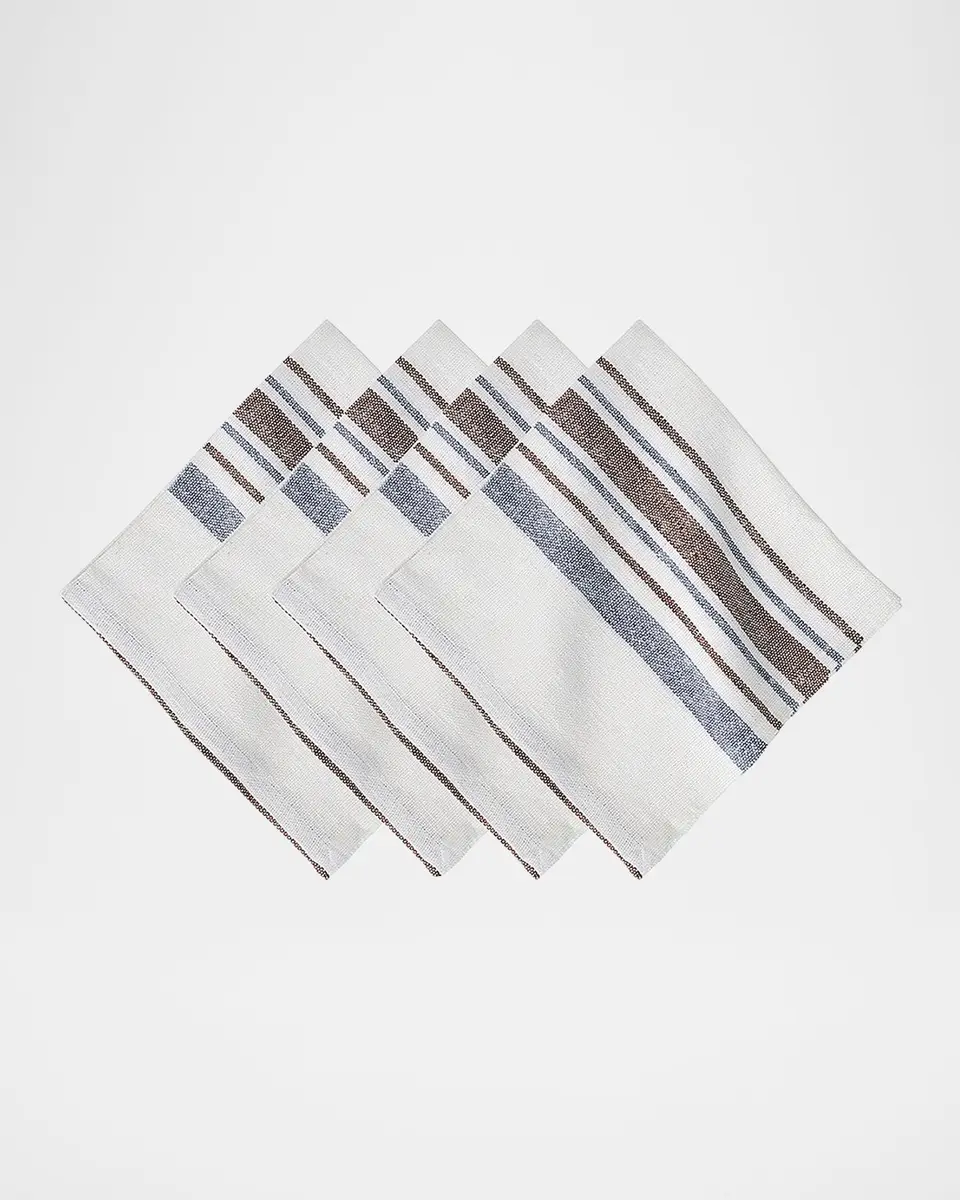 Juliska Danish Stripe Napkins, Set of 4 | Thumbnail 2 Juliska Danish Stripe Napkins, Set of 4 | Thumbnail 2
